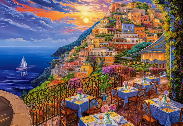 image1_1500pc Romantic Positano Evening Puzzle