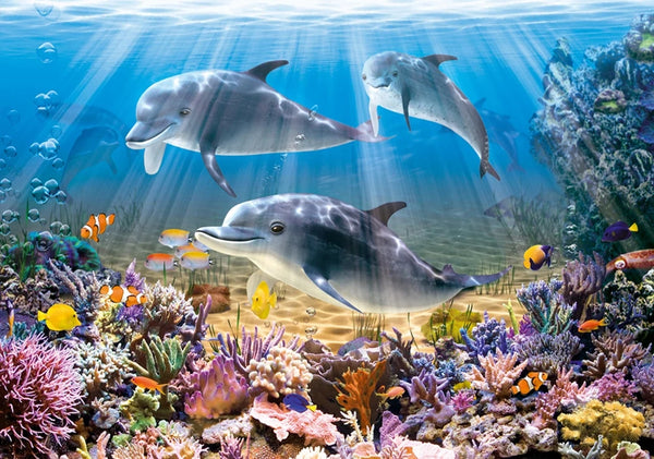 image1_500pc Dolphins Underwater Puzzle