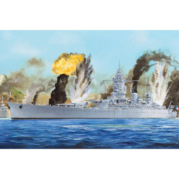 image1_1/350 French Navy Dunkerque Battleship Plastic Model Kit