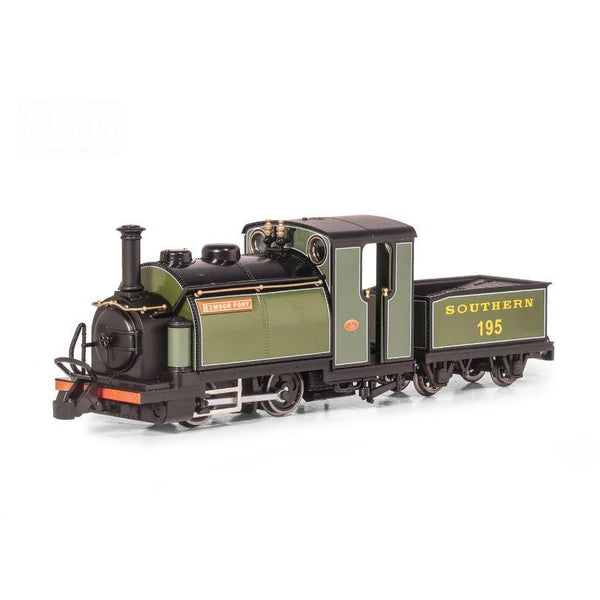OO-9 Large England Locomotive "EXMOOR PONY" (SR Green)