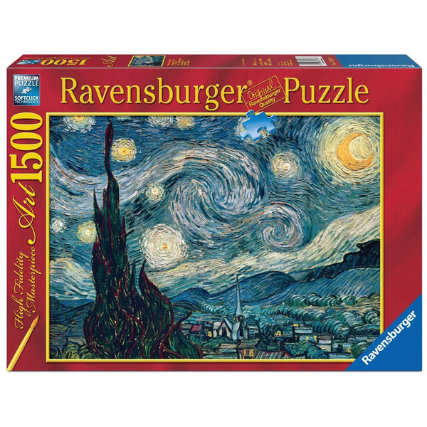 image1_1500pc Van Gogh Starry Night Puzzle